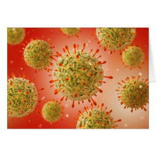 Vista Microscópica Del Virus Herpes 1