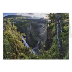 Vista nocturna amplia - Hordaland, Noruega