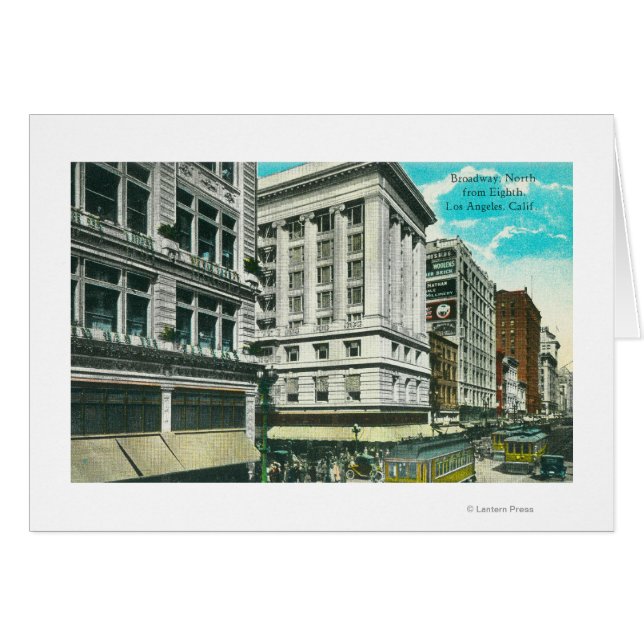 Vista norte de Broadway desde el octavo (Anverso (Horizontal))