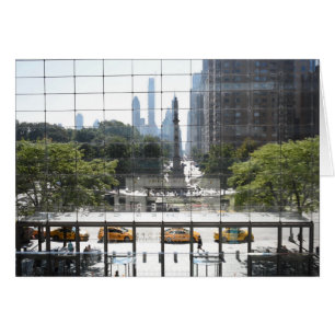 Vista panorámica de Columbus Circle New York