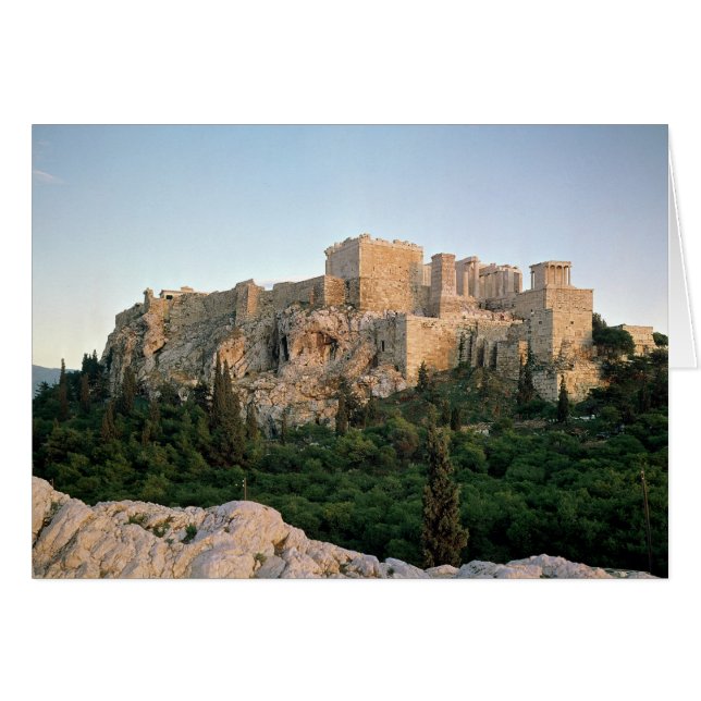 Vista panorámica de la Acrópolis (Anverso (Horizontal))