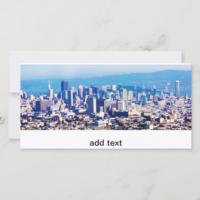 Vista panorámica de la ciudad de San Francisco (Anverso)