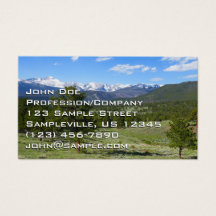Vista panorámica de Rocky Mountain