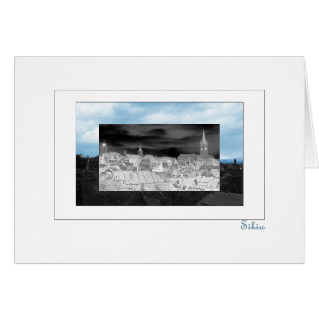Vista panorámica de Sibiu (Anverso (Horizontal))
