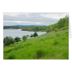 Vista panorámica del lago Wazee