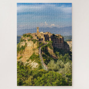Vista panorámica del rompecabezas de Civita di Bag