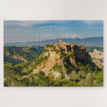 Vista panorámica del rompecabezas de Civita di Bag
