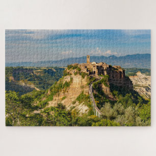 Vista panorámica del rompecabezas de Civita di Bag