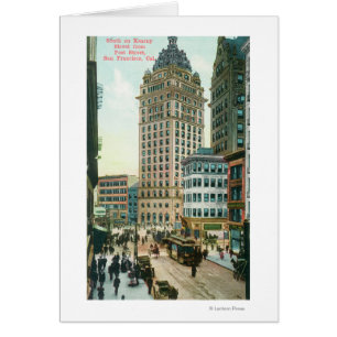Vista sur de Kearny St desde Post St