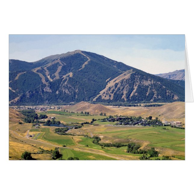 Vista veraniega de la zona de Ketchum/ Sun Valley (Anverso (Horizontal))