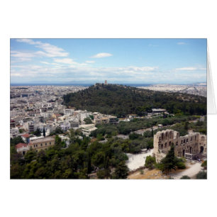 vista verde de Atenas