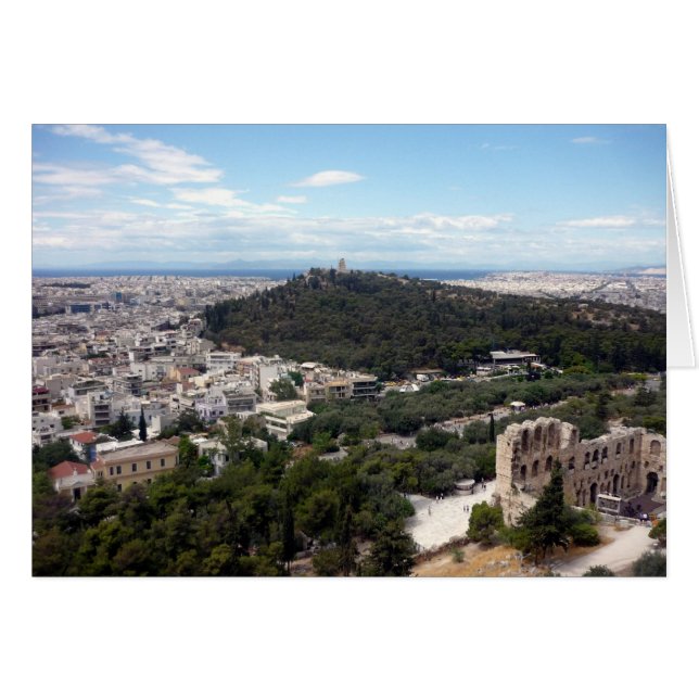 vista verde de Atenas (Anverso (Horizontal))