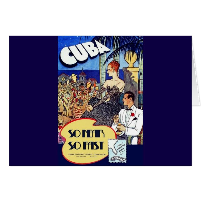 Vistar Cuba tan cerca de tan rápido viaje (Anverso (Horizontal))
