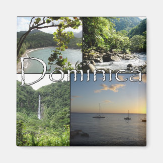 Vistas al imán de Dominica