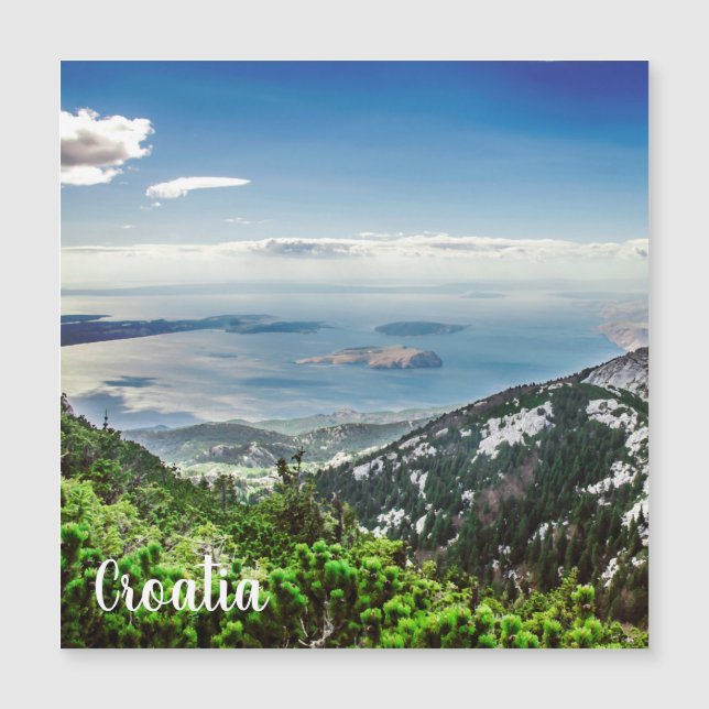 Vistas al mar desde las montañas (Anverso)