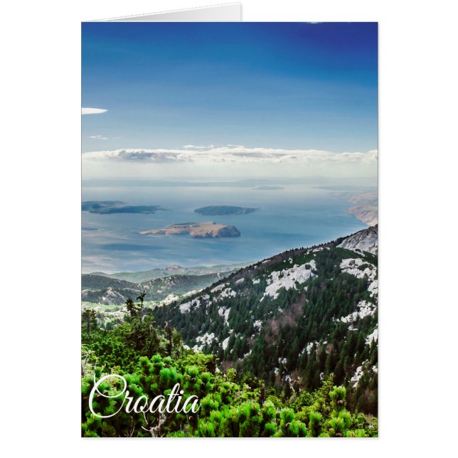 Vistas al mar desde las montañas (Frente)