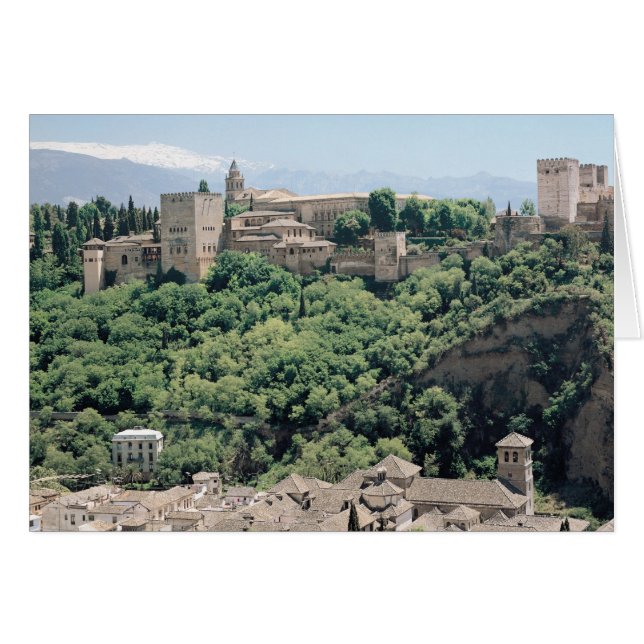 Vistas al Palacio de la Alhambra (Anverso (Horizontal))
