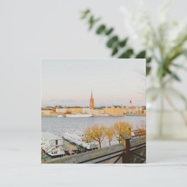 Vistas de Estocolmo (Anverso de pie)