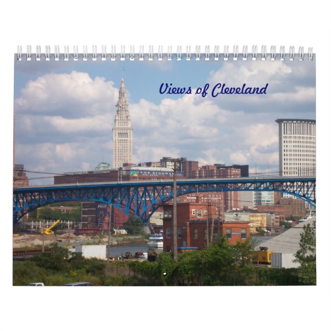 Vistas del calendario de Cleveland (Tapa)