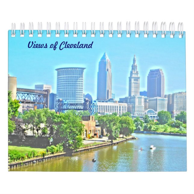 Vistas del calendario de Cleveland (Tapa)