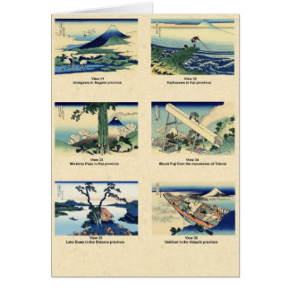 Vistas del Monte Fuji 31 a 36