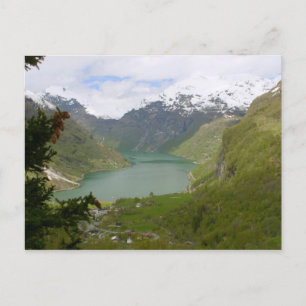 Vistazo a la tarjeta postal del paraíso