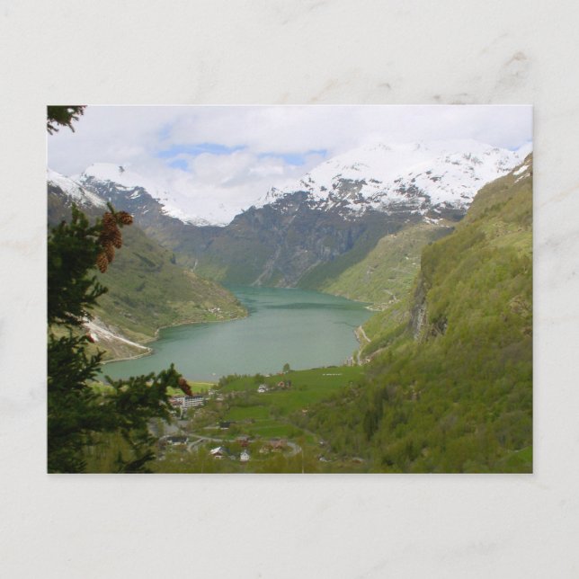 Vistazo a la tarjeta postal del paraíso (Anverso)