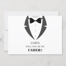 Vístete Tarjeta de propuesta de padrino de boda