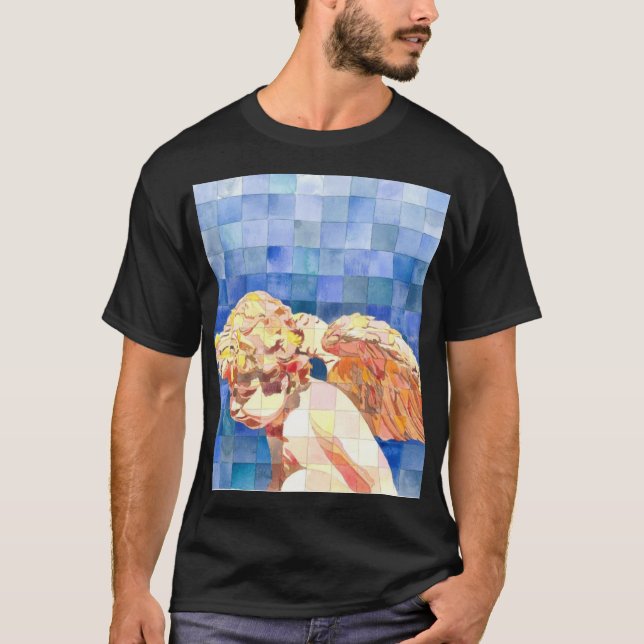 Visto por una camiseta del ángel (Anverso)