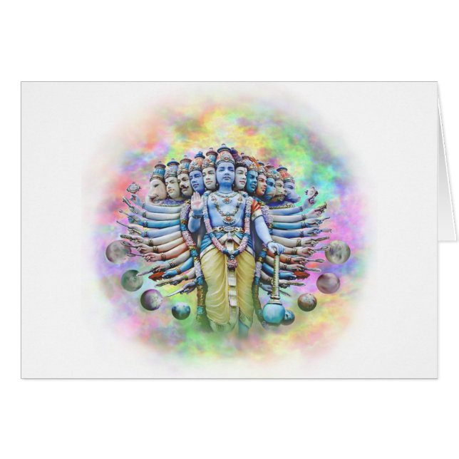 Viswarupa - la forma universal (Anverso (Horizontal))