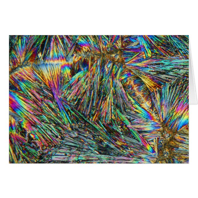 Vitamina B debajo del microscopio (Anverso (Horizontal))