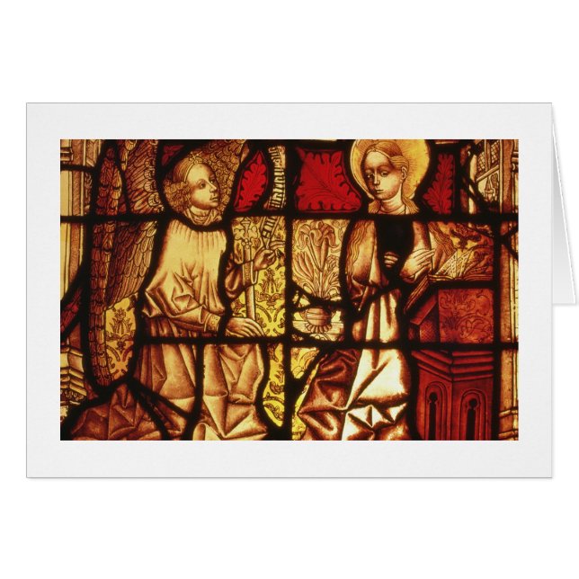 Vitral que representa el anuncio, G (Anverso (Horizontal))