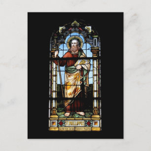 Vitral tarjeta postal