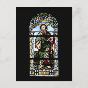 Vitral tarjeta postal