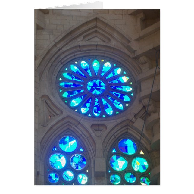 Vitrales de Gaudi - de Sagrada Familia (Frente)