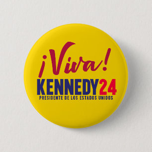 ¡Viva! botón Kennedy