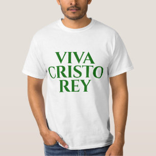 Viva Cristo Rey camiseta gráfica