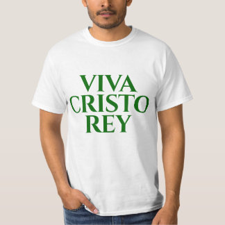 Viva Cristo Rey camiseta gráfica