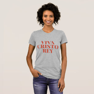 Viva Cristo Rey Camiseta Gráfica