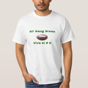 Viva EL # 6 camisetas del verde de la cuadrilla de