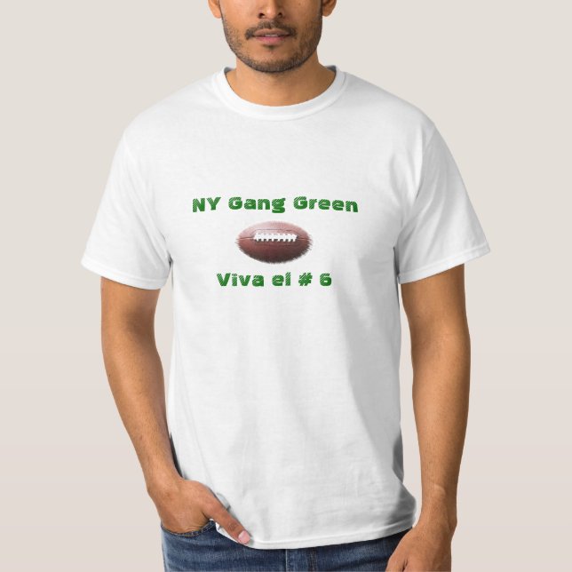 Viva EL # 6 camisetas del verde de la cuadrilla de (Anverso)