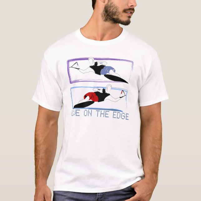 Viva en la camiseta de Waterski del eslalom del (Anverso)