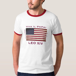 Viva Il Papa Papa LEO XIV Camiseta masculina