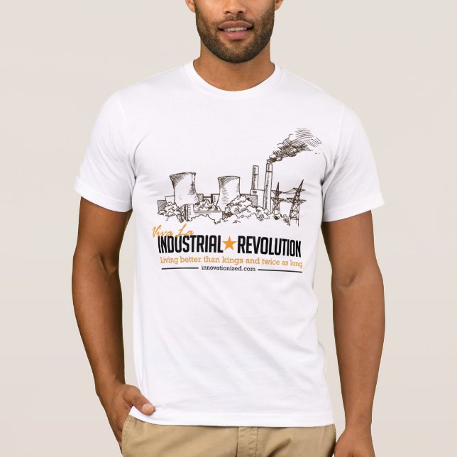 Viva la camiseta de la Revolución Industrial (Anverso)