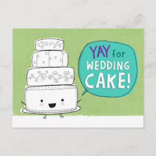 ¡Viva la tarta de boda! Anuncio divertido de boda