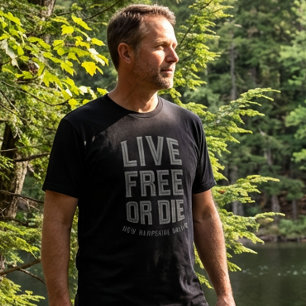 Viva Libre o Muera Camiseta Nativa de New Hampshir
