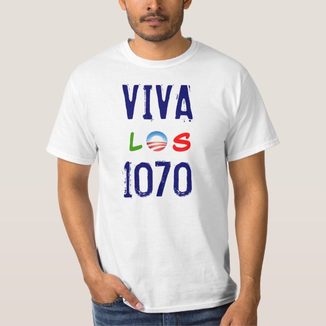 Viva LOS 1070, camiseta (Anverso)