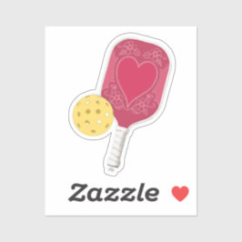 Viva Magenta Pegatina ilustrado de piquetes