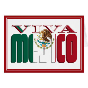 VIVA MEJICO Bandera Mexicana