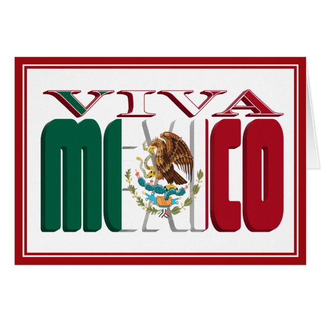VIVA MÉXICO (Anverso (Horizontal))